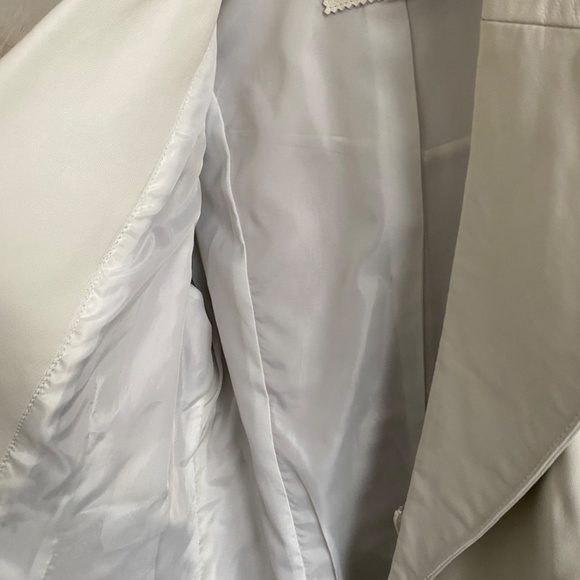 Only Fur-Lined Leather Jacket - Picture 11 of 16